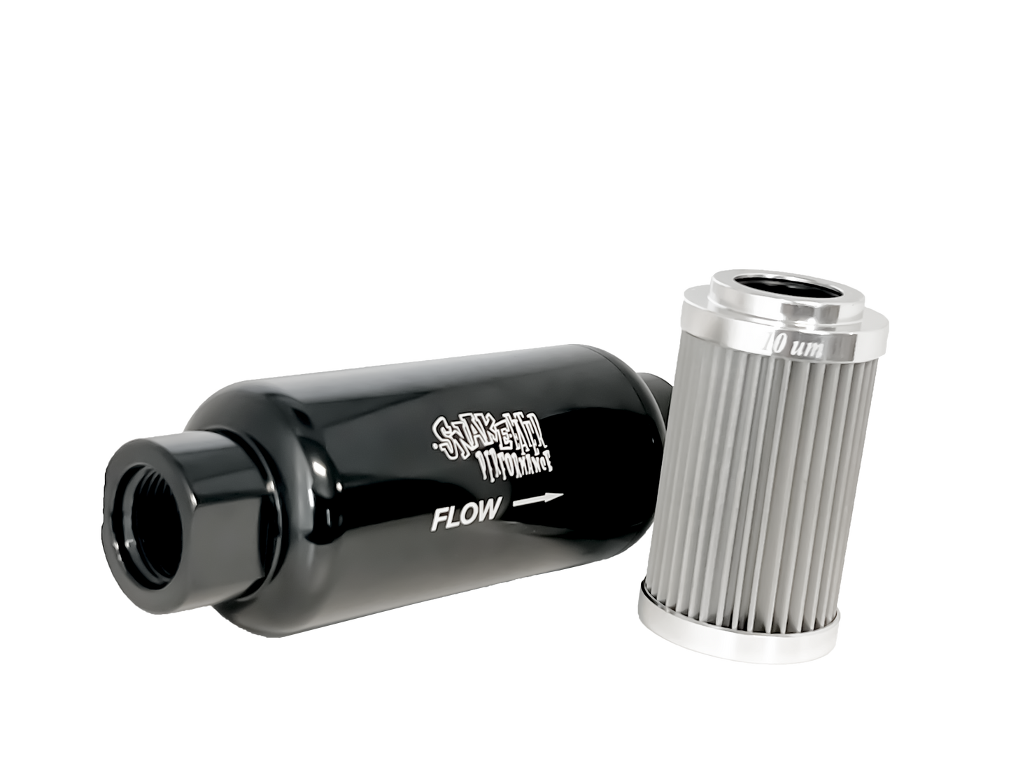 SEP Replacement Element (for use with) | No Valve | -6 AN, -8 AN & -10 AN (10-micron Stainless)
