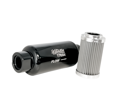 SEP Replacement Element (for use with) | No Valve | -6 AN, -8 AN & -10 AN (10-micron Stainless)