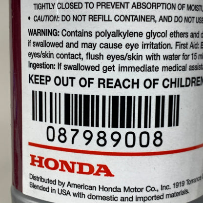 ZA@ HONDA (3 PACK) Genuine Dot 3 Brake Fluid Advanced Protection CU08740