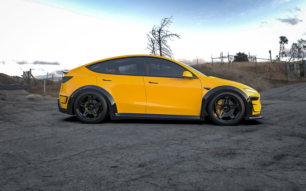 Tesla Model Y Juniper Widebody Kit by Waido X EV Bandit