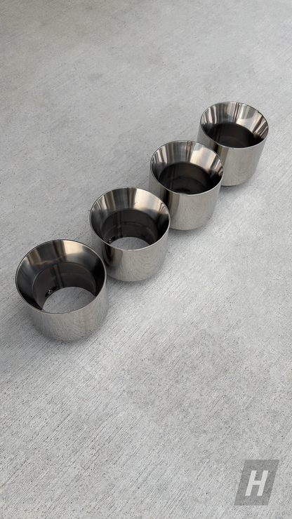 HM S58 V2 Exhaust Tips - G80 M3 | G82 / G83 M4 | G87 M2