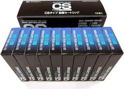 10 Count - Eikosha Air Spencer CS-X3 C-10 CSX3 Air Freshener - Squash Refill