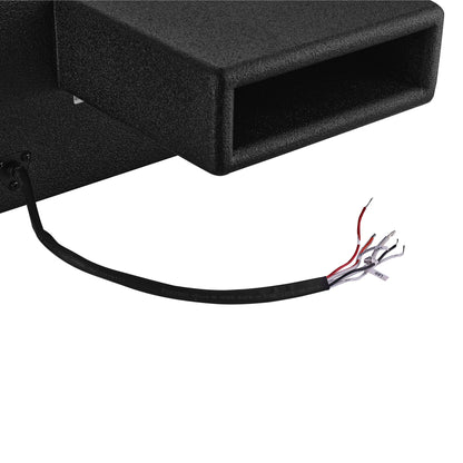 Polaris RZR PRO/XP 10" Bandpass Subwoofer Enclosure for Rear Cargo Box with Digital LED Lights | EXL-X10.2D Preloaded