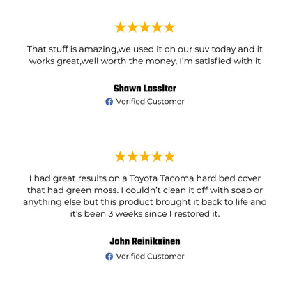 PLASTIC RESTORER & HYDROPHOBIC TRIM COATING