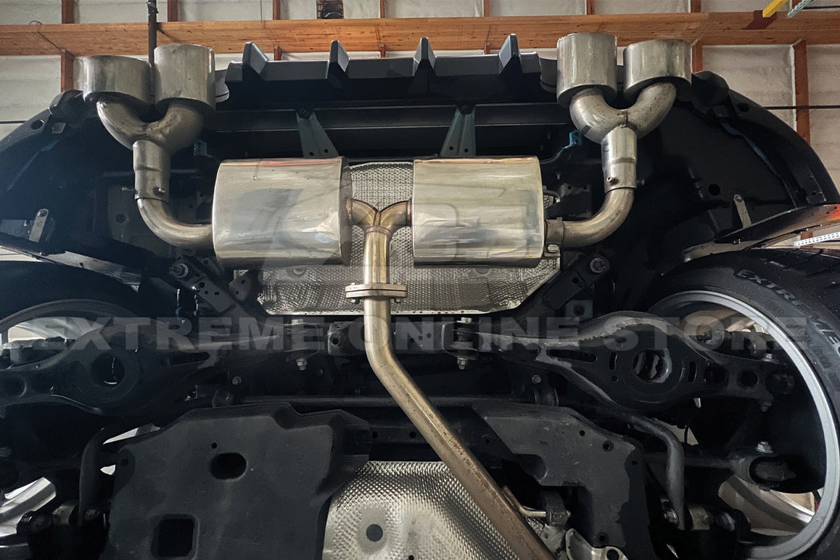 2019-Present Toyota Corolla Hatchback Quad Tips Cat Back Exhaust