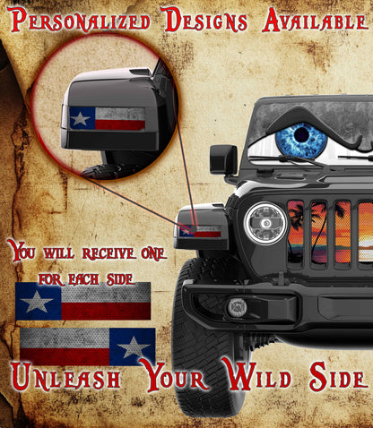 Texas flag Marker light for a Jl or JT 37