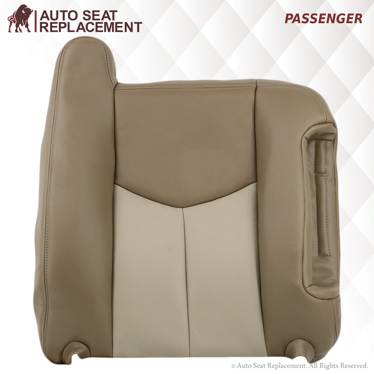 2003-2006 GMC Yukon Denali Seat Cover in 2 Tone Tan: Choose From Variants