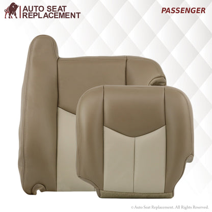 2003-2006 GMC Yukon Denali Seat Cover in 2 Tone Tan: Choose From Variants