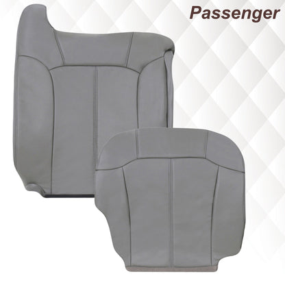 1999-2002 Chevy Silverado Seat Cover in Light Gray: Choose From Variations