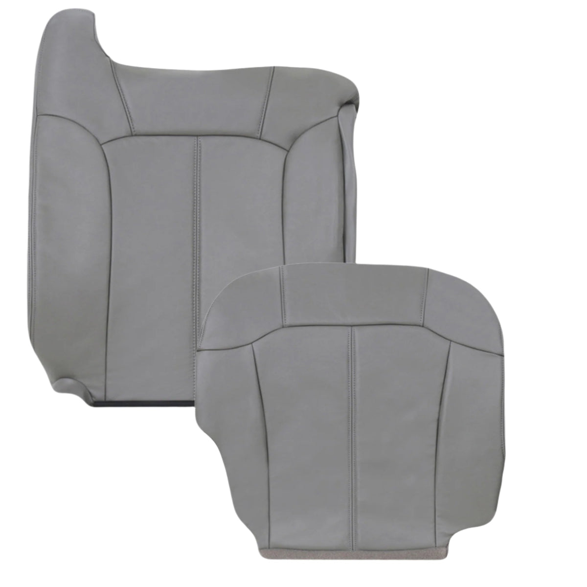 1999-2002 Chevy Silverado Seat Cover in Light Gray: Choose From Variations