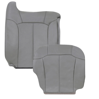1999-2002 Chevy Silverado Seat Cover in Light Gray: Choose From Variations