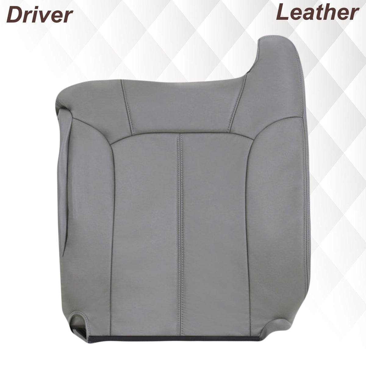 1999-2002 Chevy Silverado Seat Cover in Light Gray: Choose From Variations