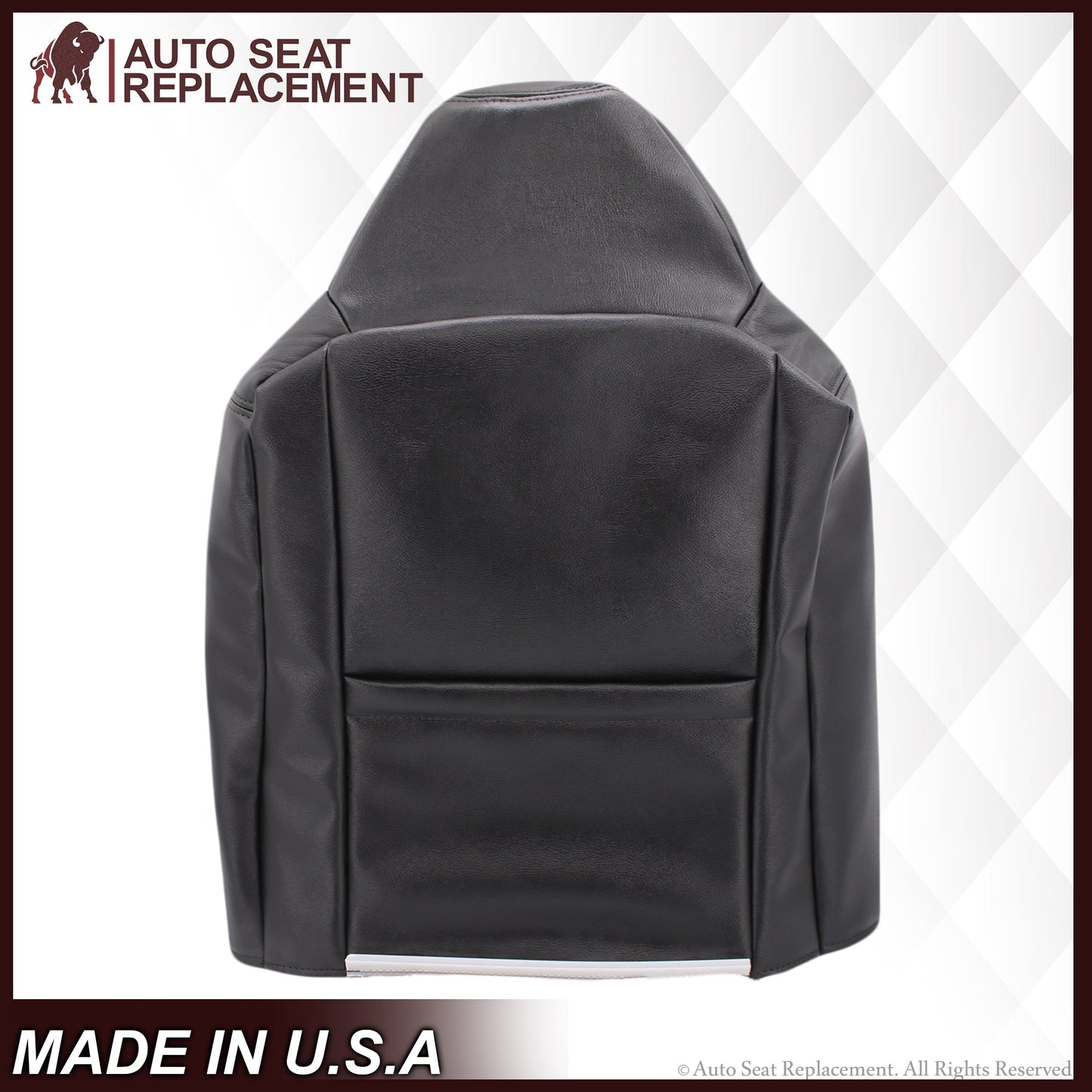 2002-2007 Ford F-250/F-350 Lariat Seat Cover in Black with Perforated Inserts: Choose From Variants