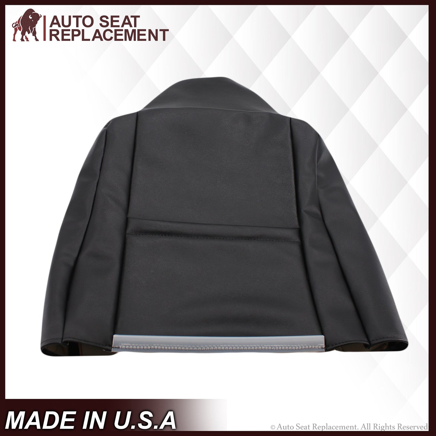 2002-2007 Ford F-250/F-350 Lariat Seat Cover in Black with Perforated Inserts: Choose From Variants