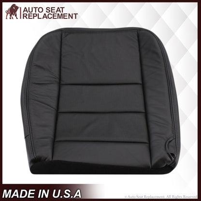 2002-2007 Ford F-250/F-350 Lariat Seat Cover in Black with Perforated Inserts: Choose From Variants
