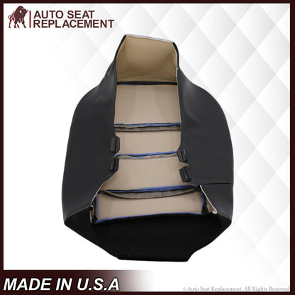 2002-2007 Ford F-250/F-350 Lariat Seat Cover in Black with Perforated Inserts: Choose From Variants