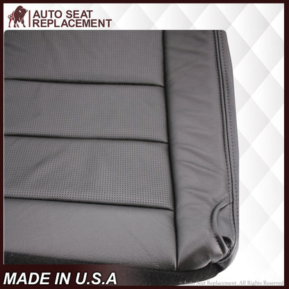 2002-2007 Ford F-250/F-350 Lariat Seat Cover in Black with Perforated Inserts: Choose From Variants