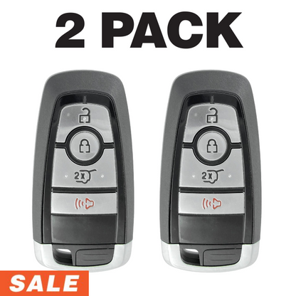 Ford Expedition 4 Button w/ Hatch Smart Key 2018-2026 For M3N-A2C931423 | Aftermarket (2 Pack)