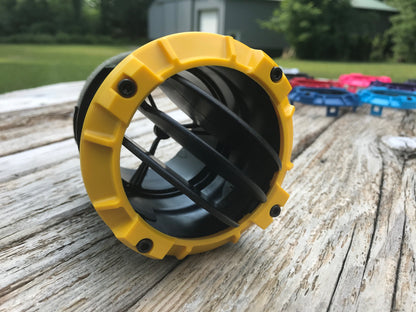 Vent Rings (2011-2018 Wrangler JK) - BAJA YELLOW