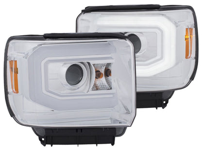 Anzo GMC Sierra 1500 14-18, 2500HD/3500HD 15-18 Projector Headlights
