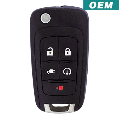 Chevrolet Volt 2011-2015 OEM 5 Button Flip Key P409MK74946931 / OHT05918179 (PEPS)