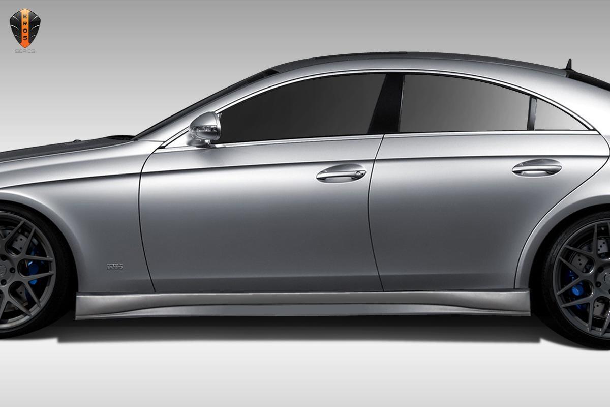 2006-2011 Mercedes CLS Duraflex Eros Version 1 Side Skirts