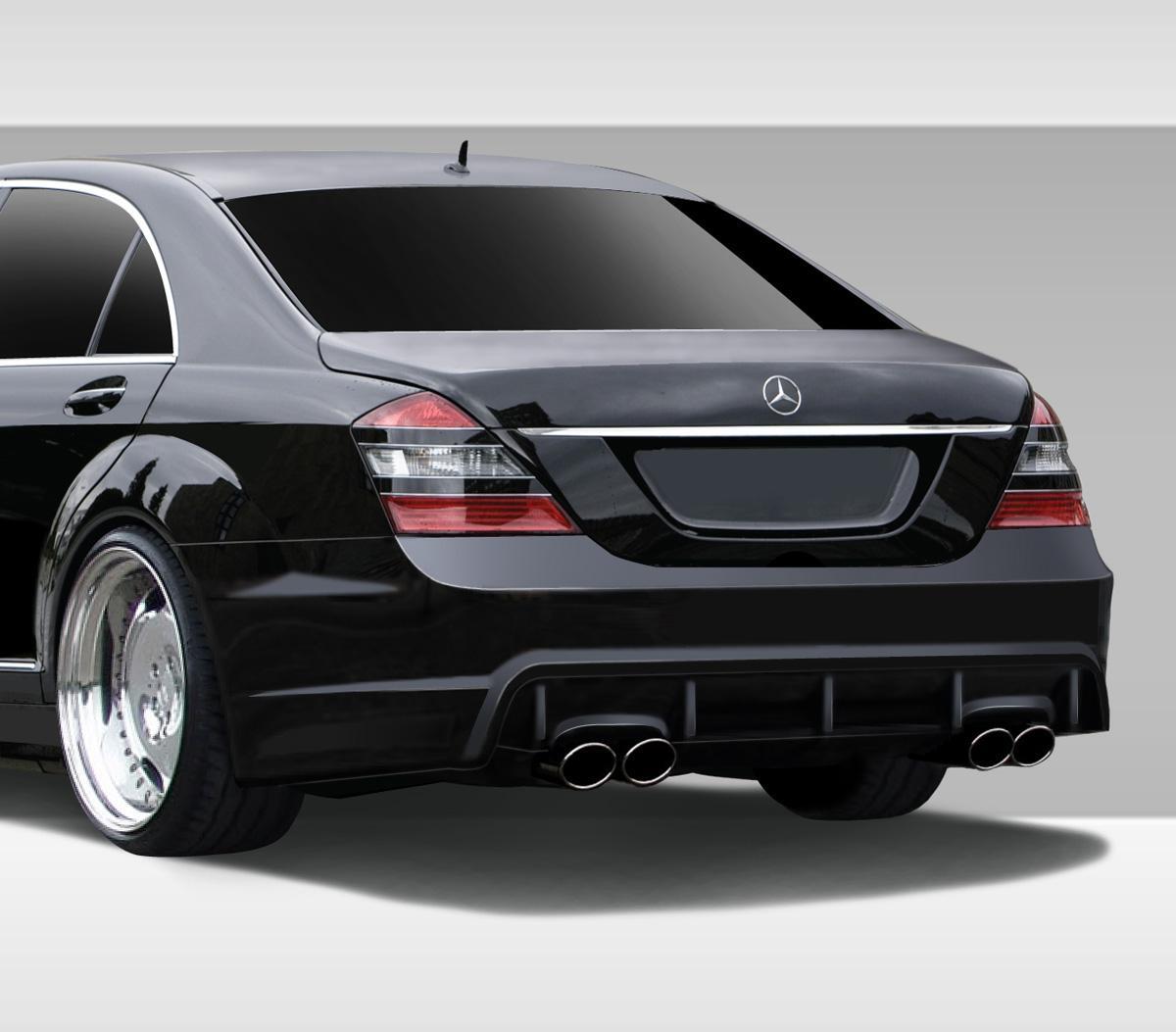 2007-2009 Mercedes S Class Duraflex Eros Version 3 Rear Bumper