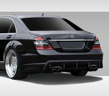 2007-2009 Mercedes S Class Duraflex Eros Version 3 Rear Bumper