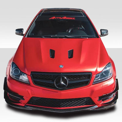 2012-2014 Mercedes C Class Duraflex Black Series Look Hood