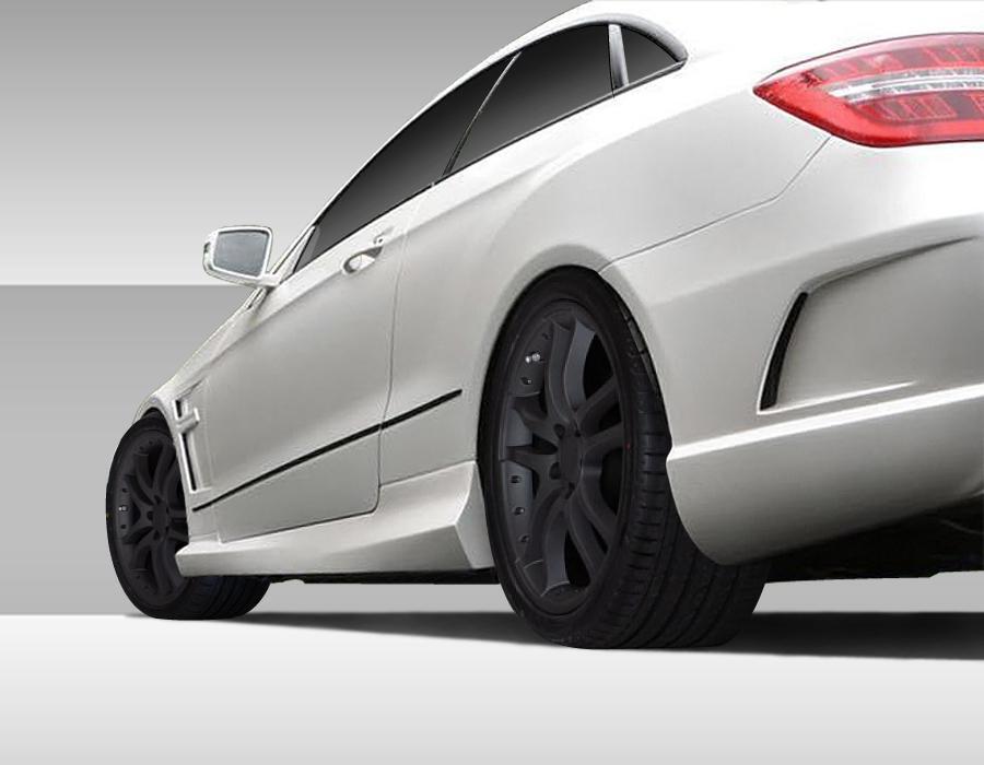2010-2016 Mercedes E Class Duraflex Eros Version 3 Side Skirts