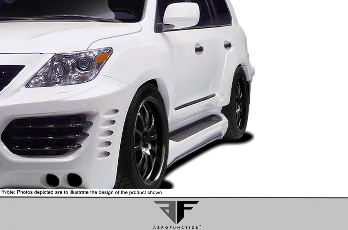 2008-2015 Lexus LX Aero Function AF-1 Side Skirts