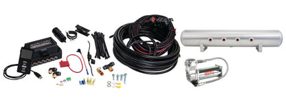 AIRLIFT 3P(3/8"Air Line,5 Gallon Lightweight Raw Aluminum Tank,VIAIR 444C Com)
