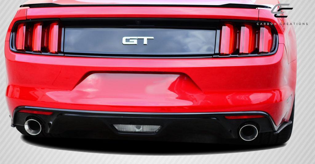 2015-2017 Ford Mustang Carbon Creations GT Concept Carbon Fiber Rear Lip