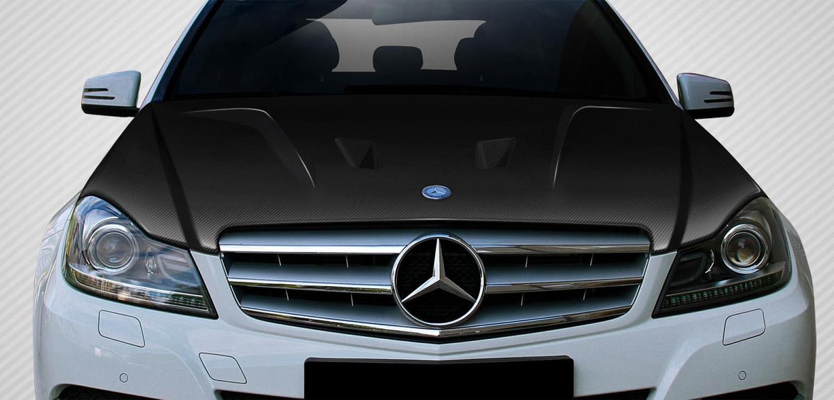 2012-2014 Mercedes C Class Carbon Creations Black Series Look Carbon Fiber Hood