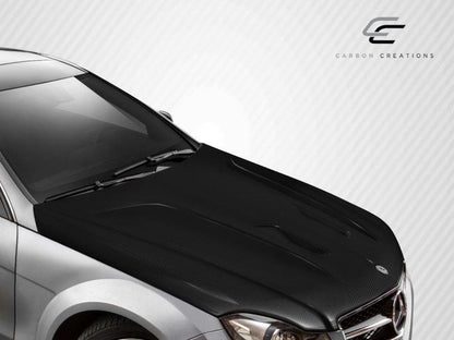 2012-2014 Mercedes C Class Carbon Creations Black Series Look Carbon Fiber Hood