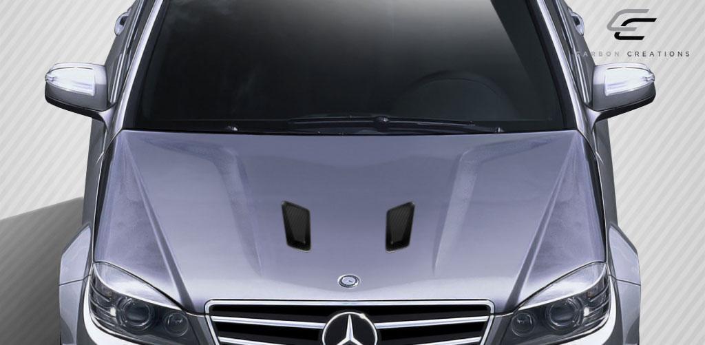 2008-2011 Mercedes C63 Carbon Creations Black Series Look Carbon Fiber Hood