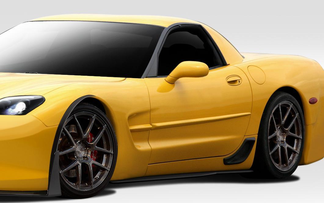 1997-2004 Chevrolet Corvette Duraflex Stingray Z Side Skirts
