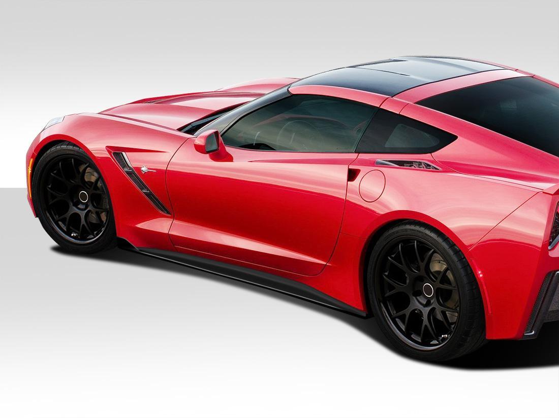2014-2019 Chevrolet Corvette Duraflex GT Concept Side Skirts