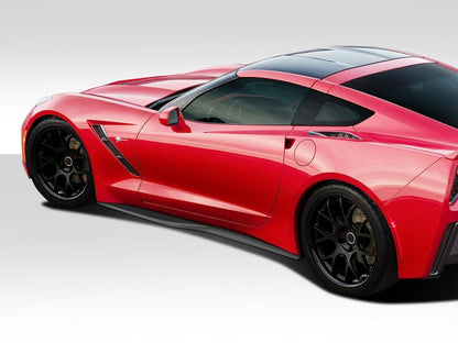 2014-2019 Chevrolet Corvette Duraflex Thunderbolt Side Skirts