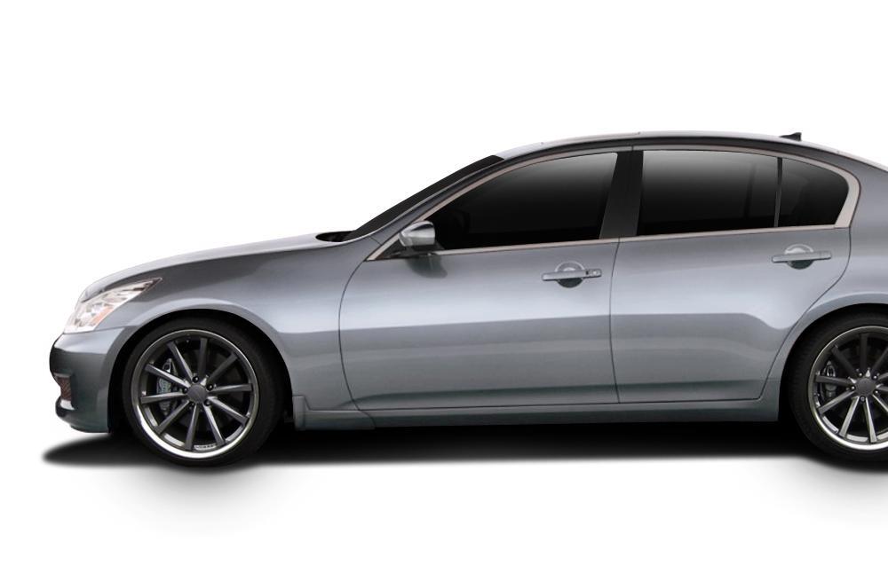 2007-2009 Infiniti G Sedan Couture Vortex Side Skirts