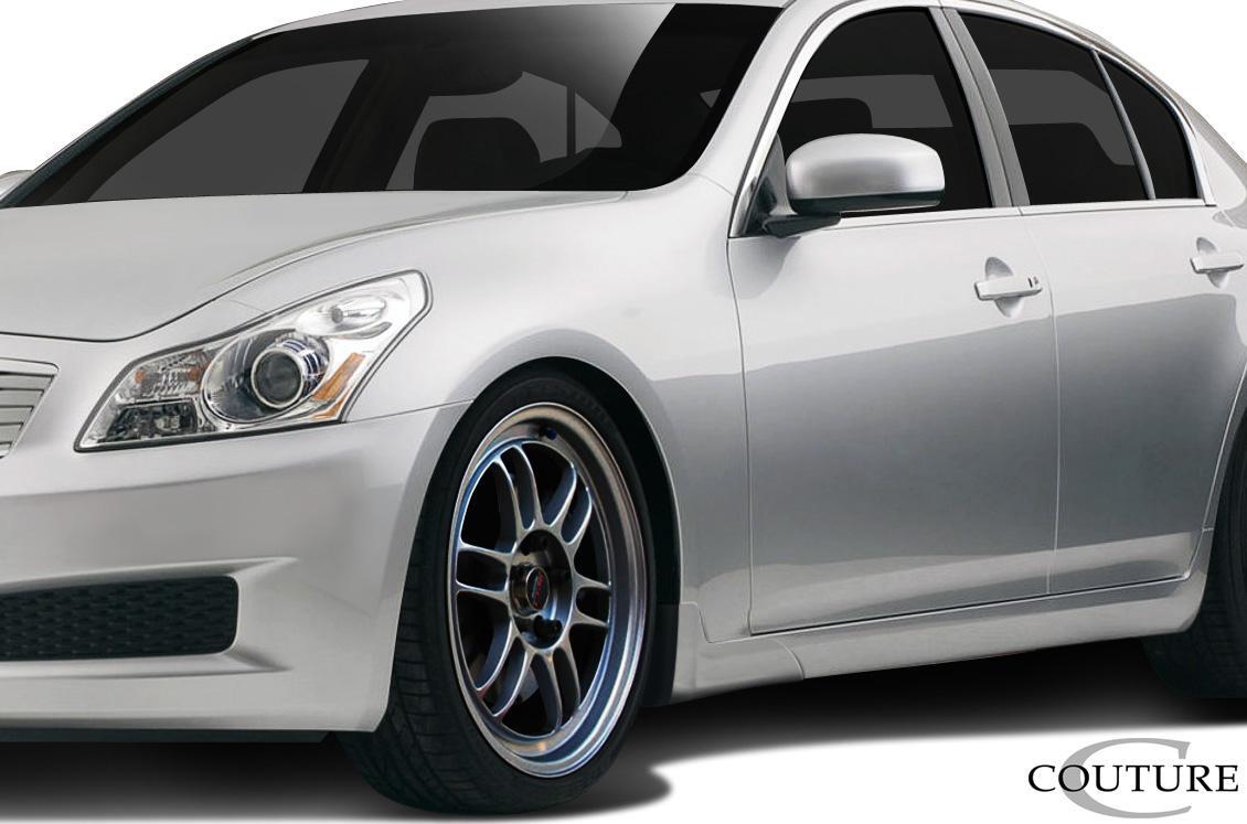 2007-2009 Infiniti G Sedan Couture Vortex Side Skirts