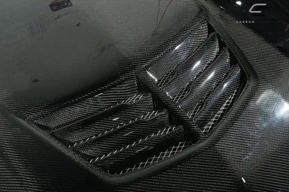 2005-2010 Chevrolet Cobalt Carbon Creations Stingray Z Carbon Fiber Hood