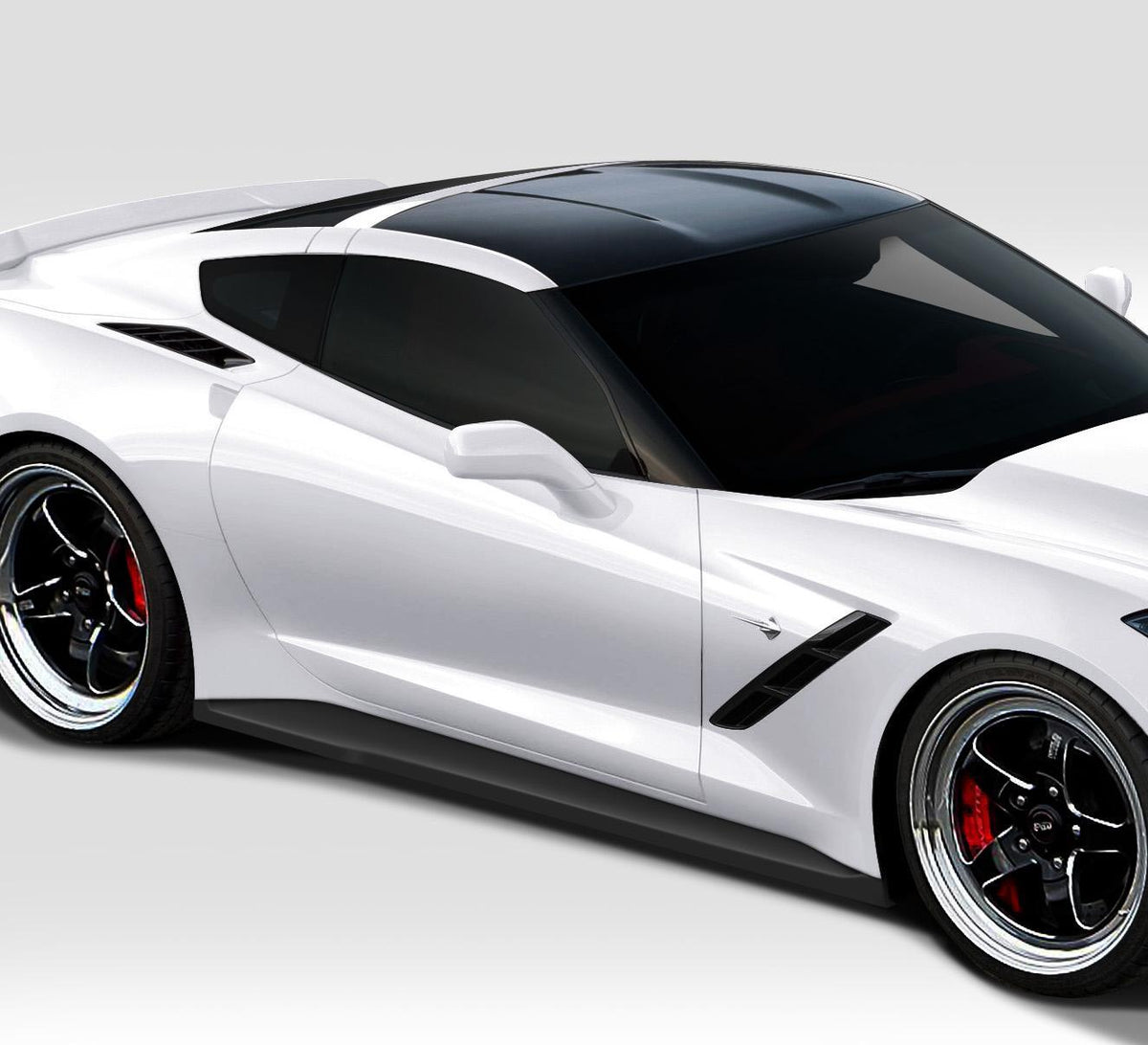 2014-2019 Chevrolet Corvette Duraflex Gran Veloce Side Skirts