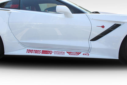 2014-2019 Chevrolet Corvette Duraflex Gran Veloce Side Skirts