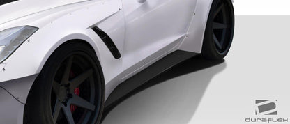 2014-2019 Chevrolet Corvette Duraflex Gran Veloce Side Skirts