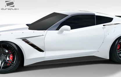 2014-2019 Chevrolet Corvette Duraflex Gran Veloce Side Skirts
