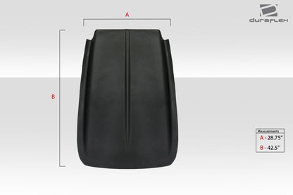Universal Duraflex Z28 Look Hood Cowl Scoop Vent - 1 Piece