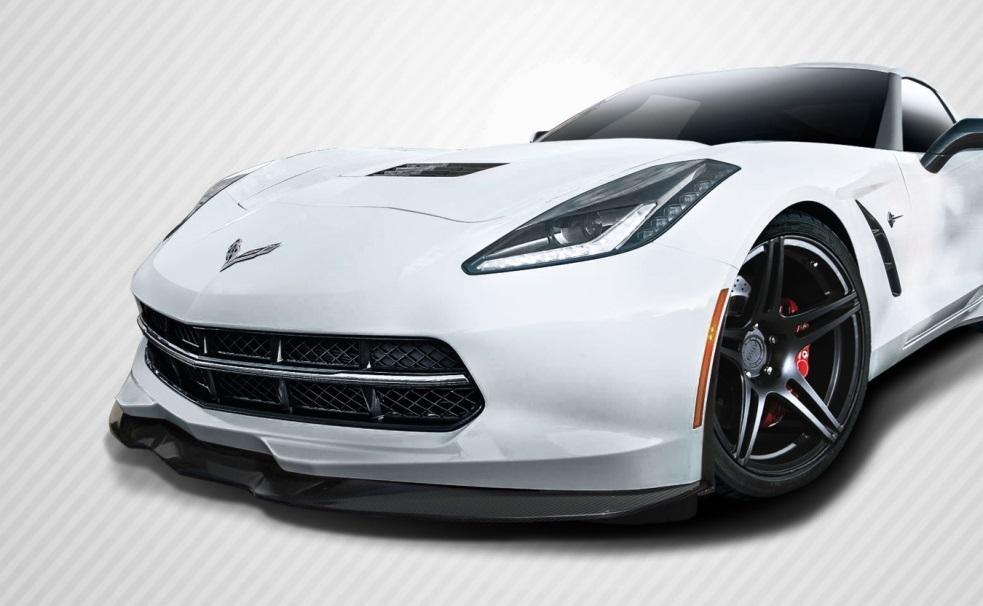 2014-2019 Chevrolet Corvette Carbon Creations Apex Carbon Fiber Front Lip