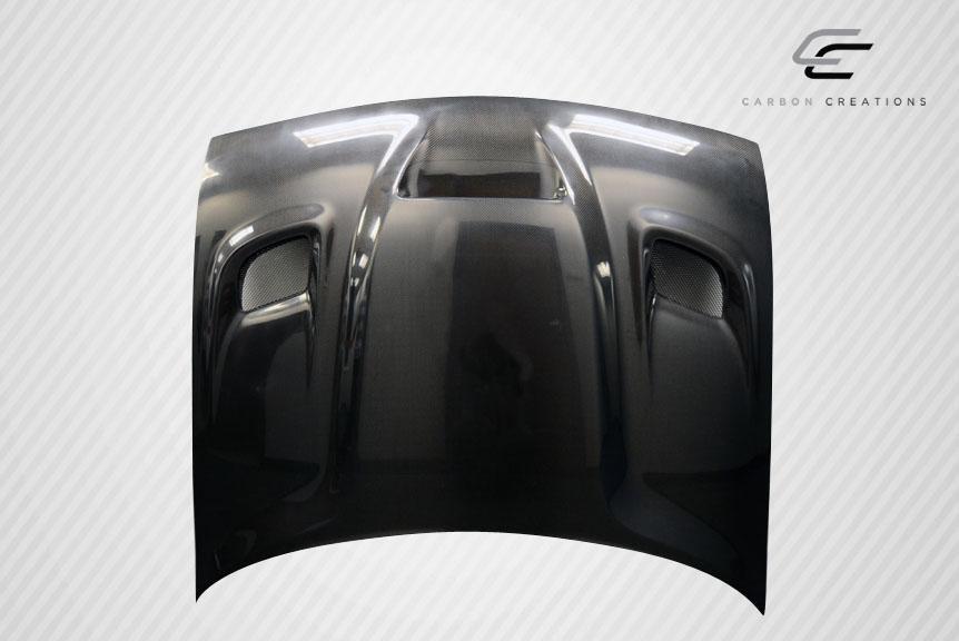 2008-2023 Dodge Challenger Carbon Creations Hellcat Carbon Fiber Hood