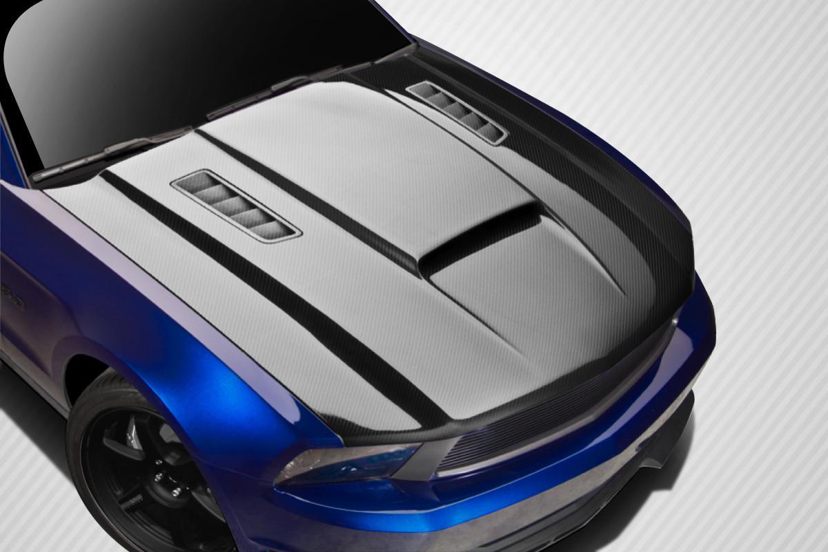 2010-2012 Ford Mustang Carbon Creations CVX Carbon Fiber Hood